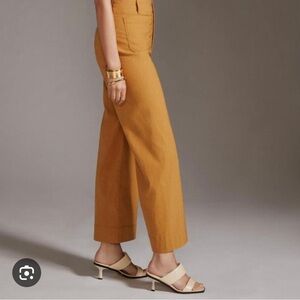 SOLD OUT! Anthropologie Maeve “The Colette” cropped wide leg pants.